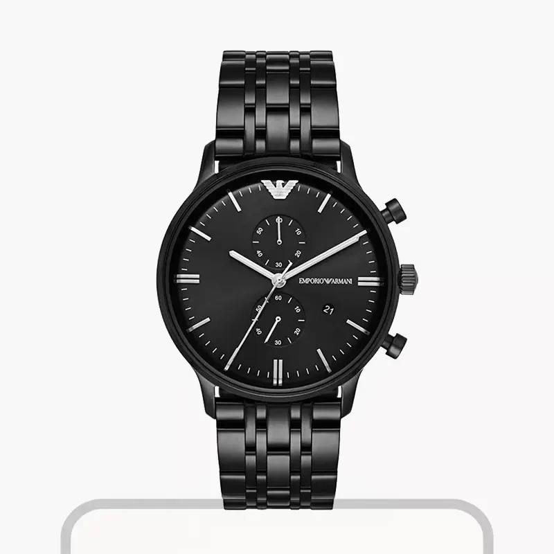 Emporio Armani Gianni Chronograph Black Dial Men's Watch | AR1934